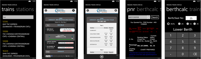 Train Status for Windows Phone